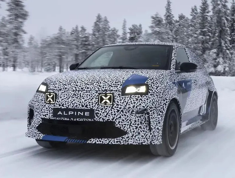 Alpine A290 EV помітили у Швеції